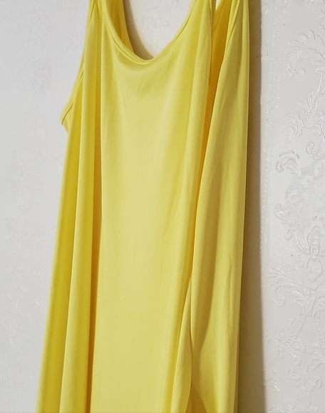 Women's stretchy sunflower yellow maxi dress 2xl - Picture 12 of 12